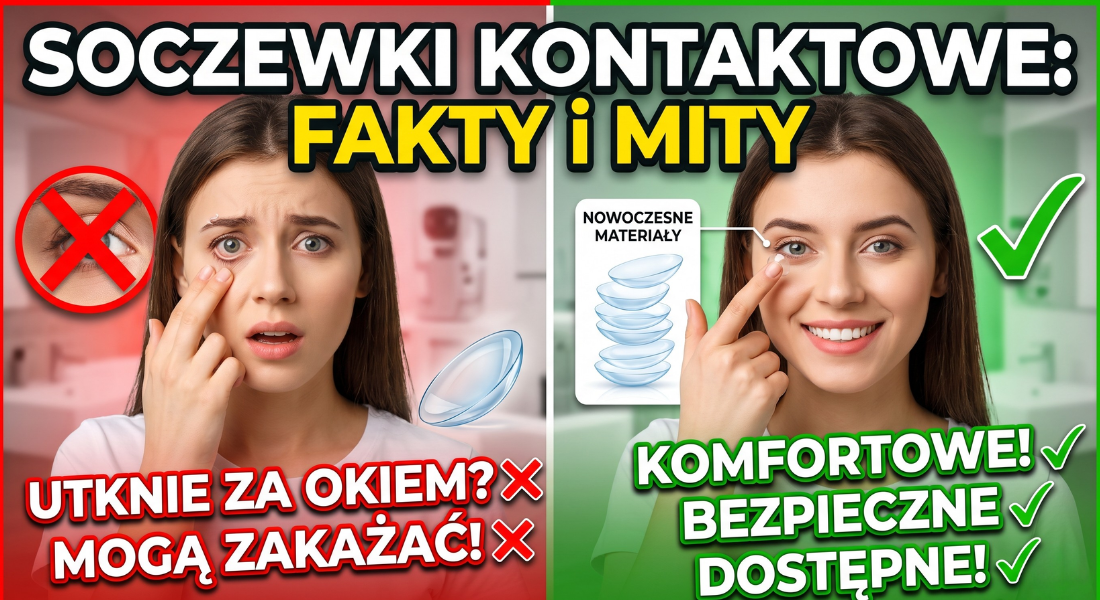 Soczewki kontaktowe: Fakty i Mity